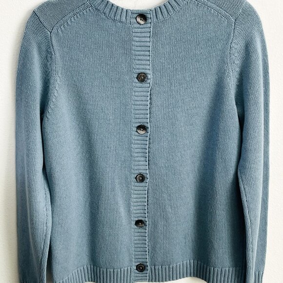 J. Jill Women's Sweater Blue thick knit pullover size S Winter warm blouse - Picture 2 of 8